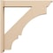 Ekena Millwork 5 1/2-in W x 30-in D x 30-in H Balboa Trad Rough Cedar Woodgrain TimberThane Outlooker, Primed Tan OUTUR055X30X30BOA04RCPR - alternate 5